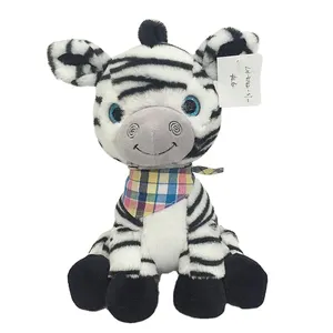 O mais popular adorável veados pelúcia brinquedo olhos brilhantes pelúcia animal brinquedo bonito veados macios pelúcia zebra bicho pelúcia brinquedo