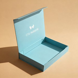 Tùy chỉnh sang trọng tráng lớn gấp từ trường hợp điện thoại cao cấp dập nổi in Bao bì hộp - Product Image 2