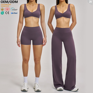 XW-EWX4520 OEM ODM Reggiseno <span class=keywords><strong>Sportivo</strong></span> da Donna Personalizzato in Tinta Unita, Facile da Pulire, Top per Fitness e Pilates, <span class=keywords><strong>Abbigliamento</strong></span> <span class=keywords><strong>Sportivo</strong></span> da Yoga Delicato sulla Pelle - Product Image 1