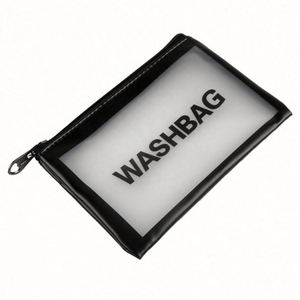 Multifunctional Zipper Bag PVC Waterproof Travel Cosmetic <b>Toiletry</b> <b>Storage</b> Bag - Product Image 4