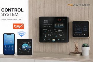 Ventiladores de Suministro de Aire Silenciosos de Flujo Unidireccional <span class=keywords><strong>MIA</strong></span> 1700m3/h, Sistema de Ventilación para Terrazas Cuadradas, para una Rápida Disipación del Calor en Hospitales y Balcones - Product Image 6