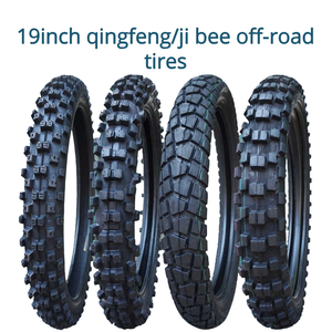 Nuovo Pneumatico YUEBO 70/100-19 <span class=keywords><strong>80</strong></span>/100-19 90/90-19 19 Pollici Largo con Battistrada a Nervature per Tutti i Terreni, Carcassa Turtleback per Moto Fuoristrada Enduro - Product Image 1