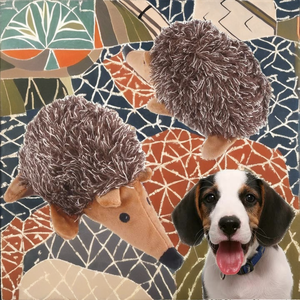 Karikatür tarzı toptan peluş kirpi çiğnemek oyuncak köpekler ve kediler için doldurulmuş hayvan oyuncak kürklü arkadaşlar için - Product Image 2