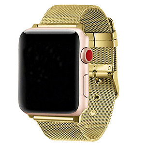 Strap Für apple uhr 38/40/42/44mm, edelstahl Milanese <span class=keywords><strong>Loop</strong></span>-Ersatz Strap Magnetische Verschluss Für iWatch Serie 1 <span class=keywords><strong>2</strong></span> 3 4 - Product Image 4