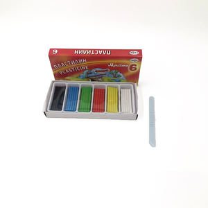 थोक पर्यावरण के अनुकूल 6-रंग दीदी किट नरम गैर विषैले मॉडलिंग मिट्टी के बच्चों के लिए शुरुआती मूर्तिकला मिनी रबर शैक्षिक खिलौने - Product Image 6