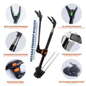 Porta canne <span class=keywords><strong>da</strong></span> pesca porta canna <span class=keywords><strong>da</strong></span> pesca regolabile di 360 grado per terra portatile canna <span class=keywords><strong>da</strong></span> pesca Pod - Product Image 3