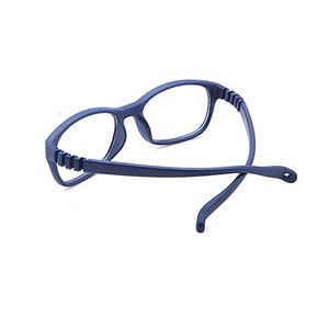 Venta al por mayor TR90 marco óptico Unisex forma única un cuerpo gafas para niños flexible bisagra menos templo <span class=keywords><strong>correa</strong></span> elástica modelo 302 - Product Image 3