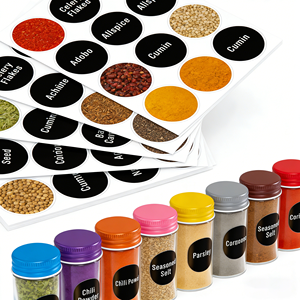 תוויות בקבוקים וצנצנות מודפסות באיכות גבוהה, בהתאמה אישית, בצבעי CMYK, עמידות למים, לאריזות מזון, תוויות תזונתיות - Product Image 1