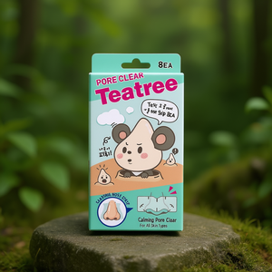 Tiras Nasales HATHERINE Tea Tree 8 Unidades Calmantes y Limpiadoras de Poros Para Todo Tipo de Piel - Product Image 3