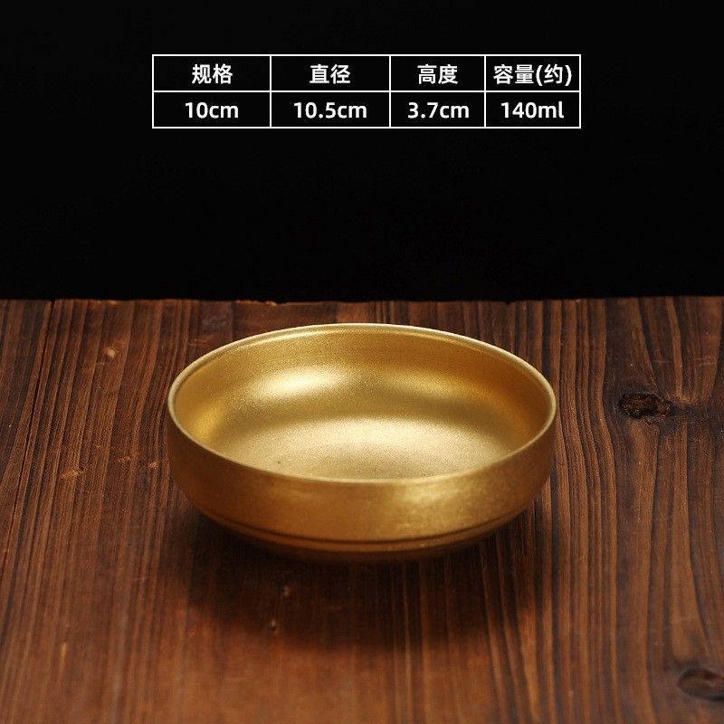 10.5cm kimchi bowl (vintage gold)