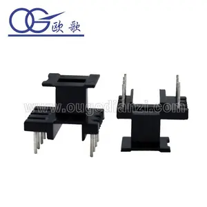 China Manufacture Vertical EE13 Pin4+4 High Frequency Transformer bobbin