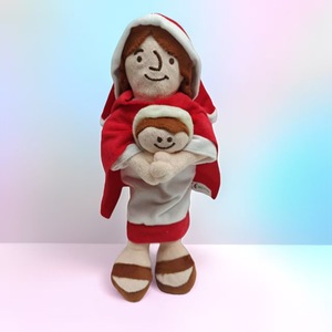 Muñeco de Peluche de Burro Estilo Árabe, Muñeca de Tela Humanoide María, Juguete Decorativo para el Hogar - Product Image 5