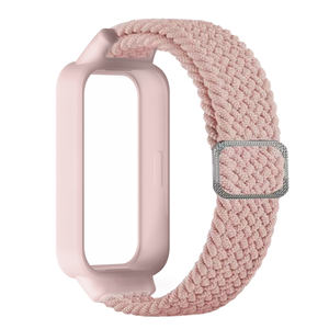 <span class=keywords><strong>Bracelet</strong></span> de <span class=keywords><strong>montre</strong></span> en nylon tissé réglable Tengyue <span class=keywords><strong>Bracelet</strong></span> Correa doux et confortable pour Xiaomi Mi Watch Band9Active Smartwatch - Product Image 6