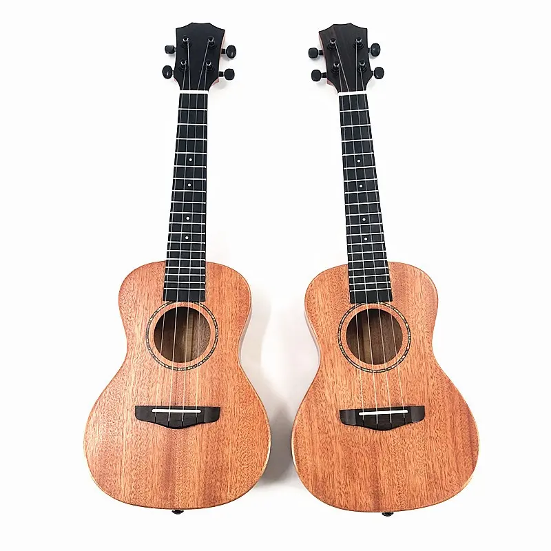 नई फैक्टरी आपूर्ति 23 इंच कॉन्सर्ट के लिए प्राकृतिक लकड़ी मिनी लकड़ी गिटार गिटार बच्चों