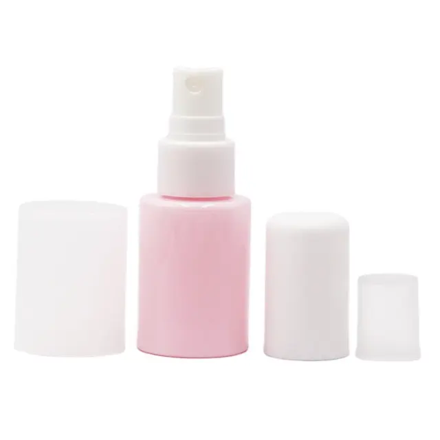 Luxury Red Matte Cosmetic Lotion Plastic Bottle Set For Packaging Bottles Cosmetic Eye Cream