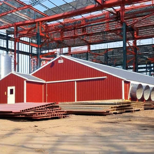 Stalla per Cavalli e Fienile per Bestiame dal Design Moderno, Costruzione Leggera, Kit in Acciaio a Basso Costo e Rapida Installazione, Stile di Tendenza - Product Image 3