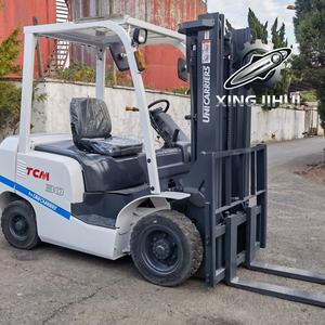 Montacargas TCM FD25T3C de 2.5 toneladas, montacargas usado de Japón, 2.5 toneladas, motor Isuzu C240, máquina usada, montacargas a gasolina, 4000MM 2500KG - Product Image 3
