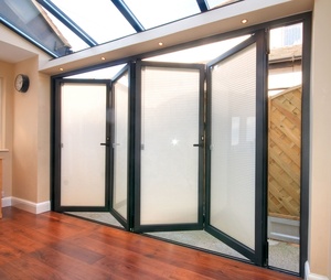 <span class=keywords><strong>Porte</strong></span> intérieure <span class=keywords><strong>pliante</strong></span> en aluminium moderne, nouveau, en verre, accordéon, portes de <span class=keywords><strong>Patio</strong></span>, cloison, portes coulissantes, <span class=keywords><strong>prix</strong></span> d'usine - Product Image 6