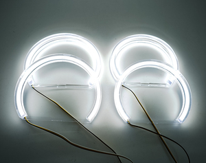 Anneaux halo LED <span class=keywords><strong>RGB</strong></span> bicolores blanc et jaune Crystal <span class=keywords><strong>Angel</strong></span> <span class=keywords><strong>Eyes</strong></span> pour E36 <span class=keywords><strong>E46</strong></span> E38 E39 - Product Image 6