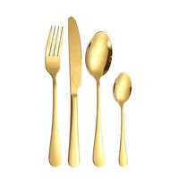 Ensemble de couverts en acier inoxydable poli miroir durable Dingyong OEM/ODM, 24/36 pièces, couteau, fourchette, cuillère, boîte cadeau, usage domestique, choix de cadeau