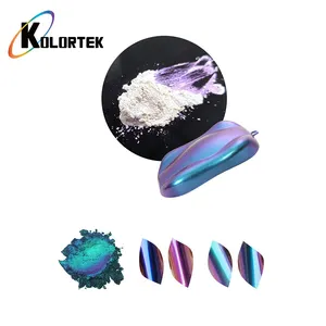 Kolortek 코팅 페인트 색상 이동 안료 분말 페인트 용 여러 가지 빛깔의 카멜레온 진주 안료 안료