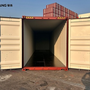 Conteneur maritime sec certifié ISO 40'HQ 40 pieds en acier Corten, chambre de stockage de marchandises marine, porte latérale standard, capacité 72 CBM - Product Image 6