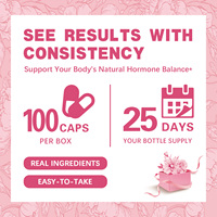 Capsules de Myo-Inositol et D-Chiro-Inositol avec Ashwagandha et Vitamine D3, Complément pour l'équilibre hormonal et le soutien ovarien