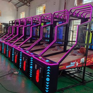LCD Basketball Arcade Game Machine Coin Operated Shooting Hoops Simulator Sports Entertainment Equipment for Mall - Product Image 2