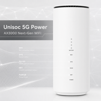 Routeur CPE 5G AX3000 WiFi 6 3000 Mbps, passerelle sans fil, bande passante 160 MHz, 5G NR NSA/SA, vitesse 2,0 Gbps, routeur WiFi 5G Gigabit
