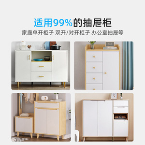 <b>Smart</b> Cabinet <b>Lock</b> Stainless Steel Rectangle Detachable Bolt Inserting Type For Office Storage Drawer Door With App Control - Product Image 3