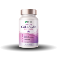 OEM ODM Capsules Multi-Collagène Complexe Collagène I-II-III-V-X Acide Hyaluronique Vitamine C Peau Cheveux Ongles Articulations Marque Privée