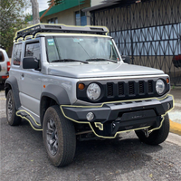 Protection de pare-chocs avant en acier noir pour Suzuki Jimny Bull Bar JB64/JB74 2018 + Suzuki Jimny