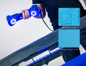 Scanner 3D portatif industriel de haute précision <span class=keywords><strong>Freescan</strong></span> <span class=keywords><strong>Ue</strong></span> 11 UE7 <span class=keywords><strong>PRO</strong></span> numérisation de voiture numérisation Diagnostic automatique Scanner 3D 0.02mm - Product Image 6