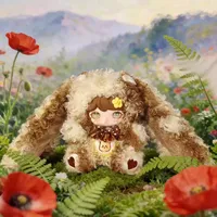 LUXI Bunny Adventure 400% Peluche Boîte Mystère Grande Poupée Décorative Cadeau d'Anniversaire NOUVEAU