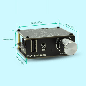 Module d'amplificateur de puissance numérique stéréo BT XY-Y50L HIFI classe 50W+50W, double canal avec télécommande Y50L - Product Image 6