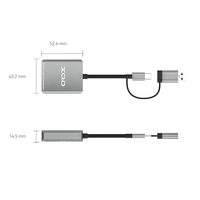 Lecteur de carte XQD USB C Lecteur de carte mémoire SD XQD USB 3.0 pour Sony G/M Series & Lexar 2933x/1400x USB Mark XQD Card