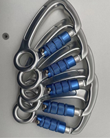 Mousqueton d'escalade en aluminium à œil fixe 30kN, crochets de sécurité robustes, connecteurs d'escalade pour alpinisme, travaux en hauteur, sauvetage