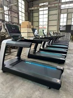 Caminadora Eléctrica Comercial para Gimnasio con Pantalla LCD - Equipo de Entrenamiento Cardiovascular de Alta Resistencia para Uso Doméstico