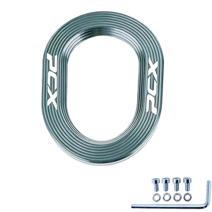 Cubierta Protectora Decorativa de Aleación de Aluminio para la Tapa del Escape de Motocicleta PCX160, Accesorio para Modificación del Escape - Product Image 4