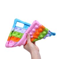 Housse de protection en silicone pour tablette 10/10,1 pouces avec support rotatif IA, coque anti-chute, moule privé 26x18cm