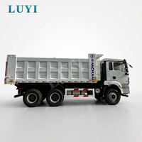 Самосвал Shacman H3000 6x4 для тяжелых условий эксплуатации, с износостойким кузовом, белый, гидравлический, для перевозки руды и гравия