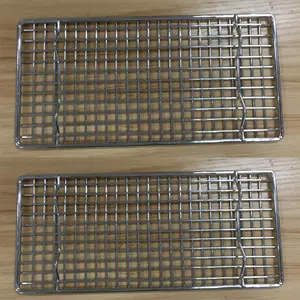 Cuisson En Acier Inoxydable polyvalent Fil Maille Grill Barbecue Net Maille Barbecue Racks