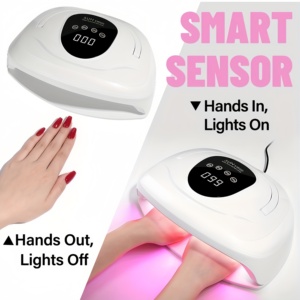 เครื่องอบเล็บ SUNX18Max ขนาดใหญ่ ราคาประหยัด แห้งเร็ว ระดับมืออาชีพ 320W หลอด UV สำหรับเล็บ - Product Image 5