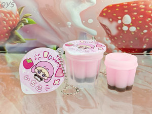 QYS Custom Resin Pudding Jelly Keychain Miniature Food Charm Soft Squeeze <b>Bag</b> Pendant <b>Key</b> <b>Ring</b> Gift - Product Image 5