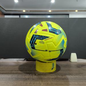 Ballon de football de taille 5 haute performance, norme officielle de match, en PU thermocollé avec logo personnalisé - Product Image 1