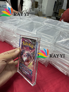 Estuche de Exhibición RAY YI de Alta Calidad con Resistencia UV para <span class=keywords><strong>1</strong></span> Paquete Individual de Pokémon (PMMA) - Product Image 4