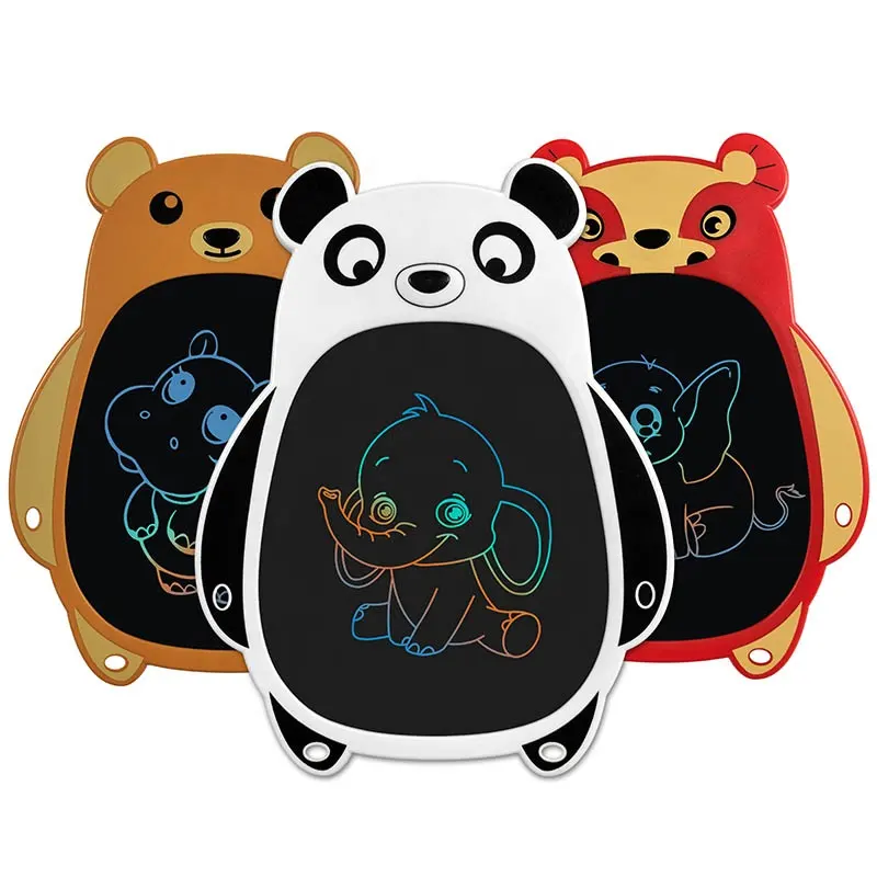 Kids Gift Colorful Screen 8.5 Inch Panda Shape LCD Writing Tablet Digital Drawing Pads