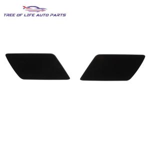 Audi Q5 Front <b>Bumper</b> Headlight Washer Nozzle Covers Left Right Plastic <b>Clip</b> On Trim - Product Image 1