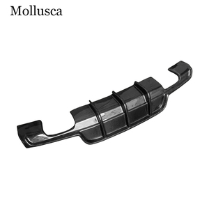 Pour Série 3 F30 MT Style PH Diffuseur arrière en fibre de carbone Lèvre de pare-chocs arrière 2013-2019 - Product Image 4