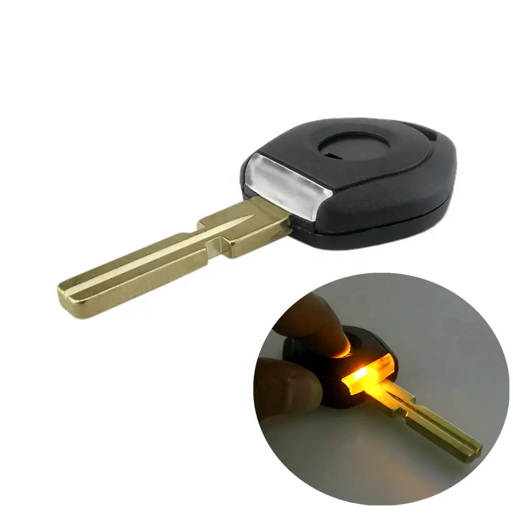 1 Button Car Remote Key Shell Case Transponder Key Blank Fob with Light Button for BMW 3 5 7 Z3 E36 E34 E38 E39 Auto Key